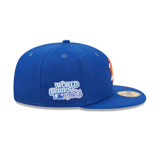 [60243852] New York Mets 86 WS Blue 59FIFTY Mens Fitted Hat