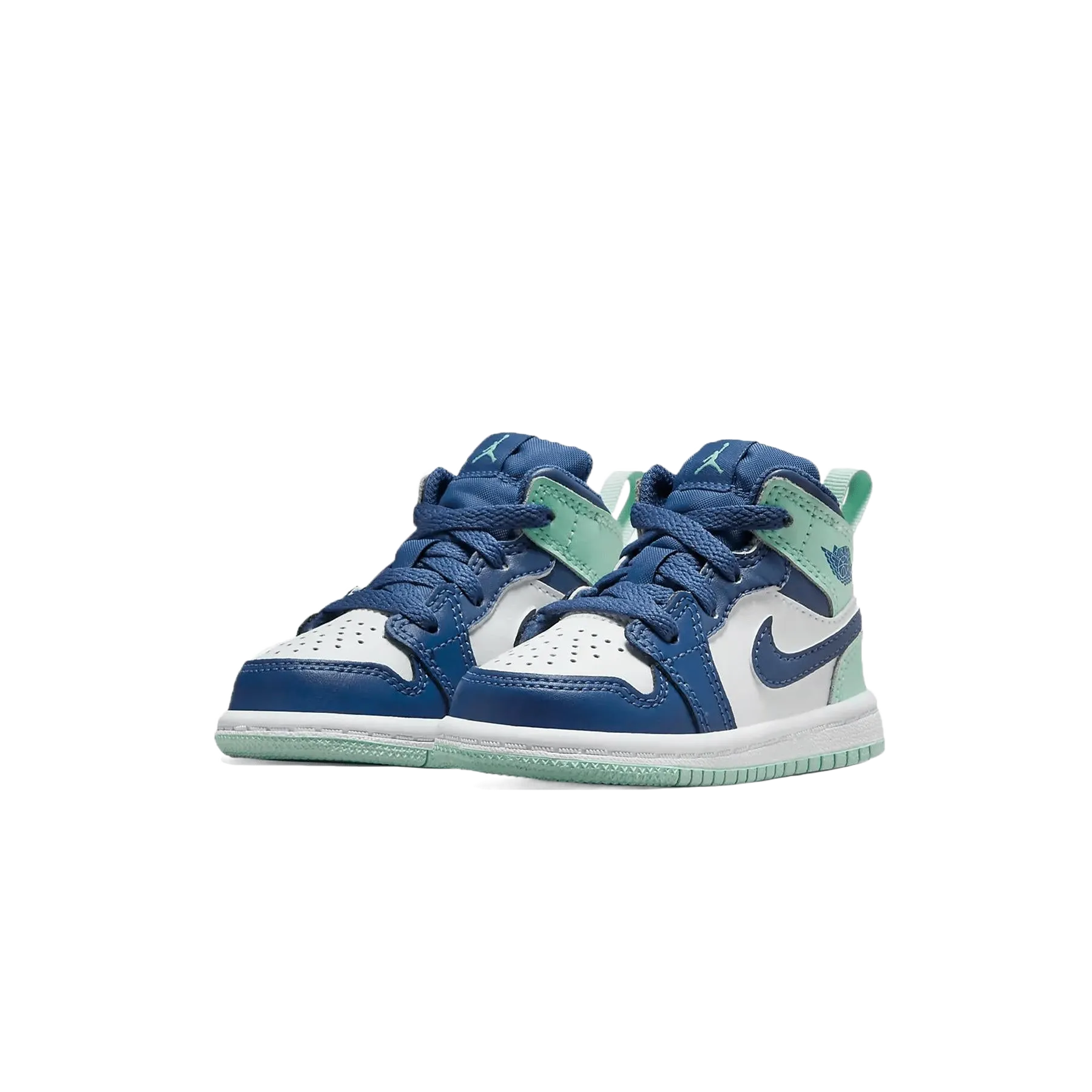 Air Jordan 1 Mid Blue Mint (Infant & Kids)