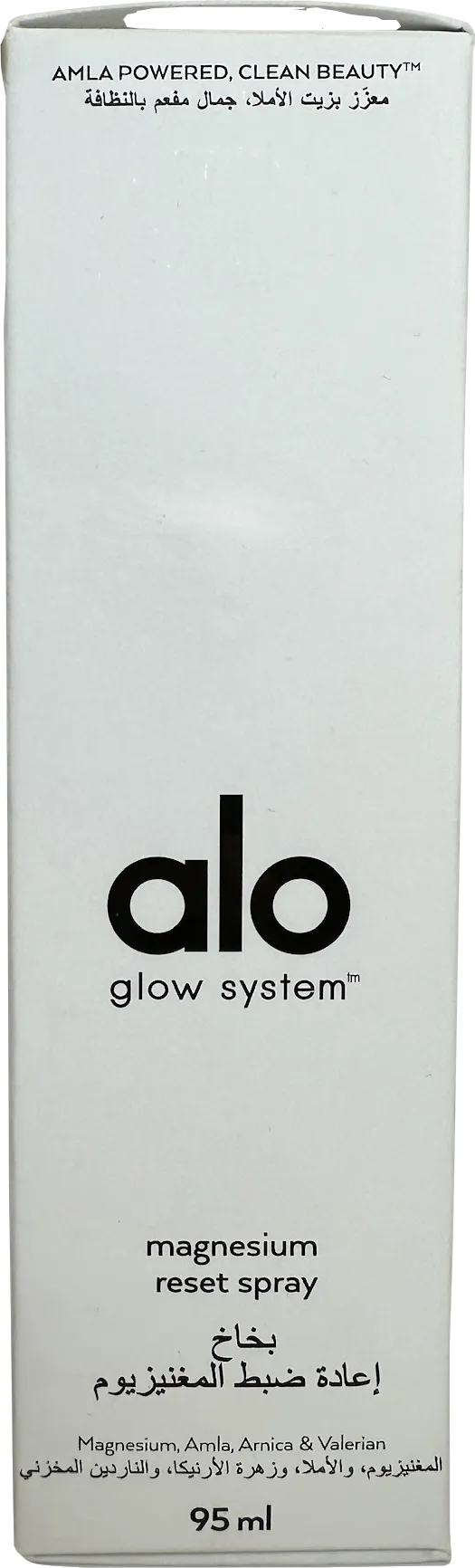 alo glow system Magnesium Reset Spray 95ml