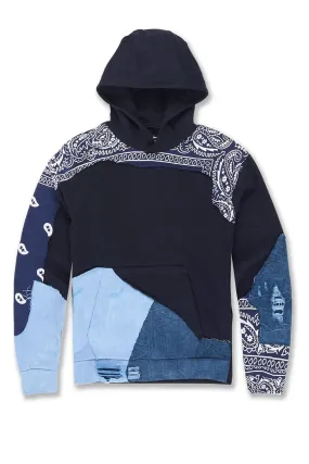 Big Men's Paisley Pullover Hoodie (Colts)