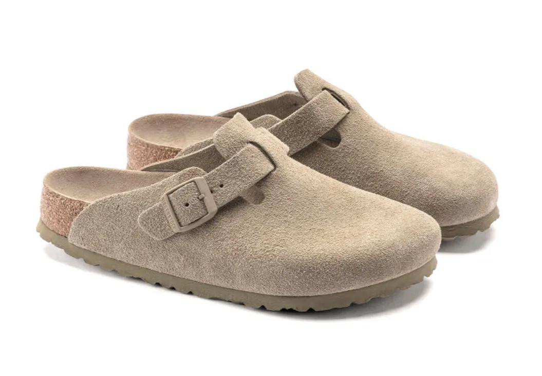 Birkenstock Boston Faded Khaki 1019054