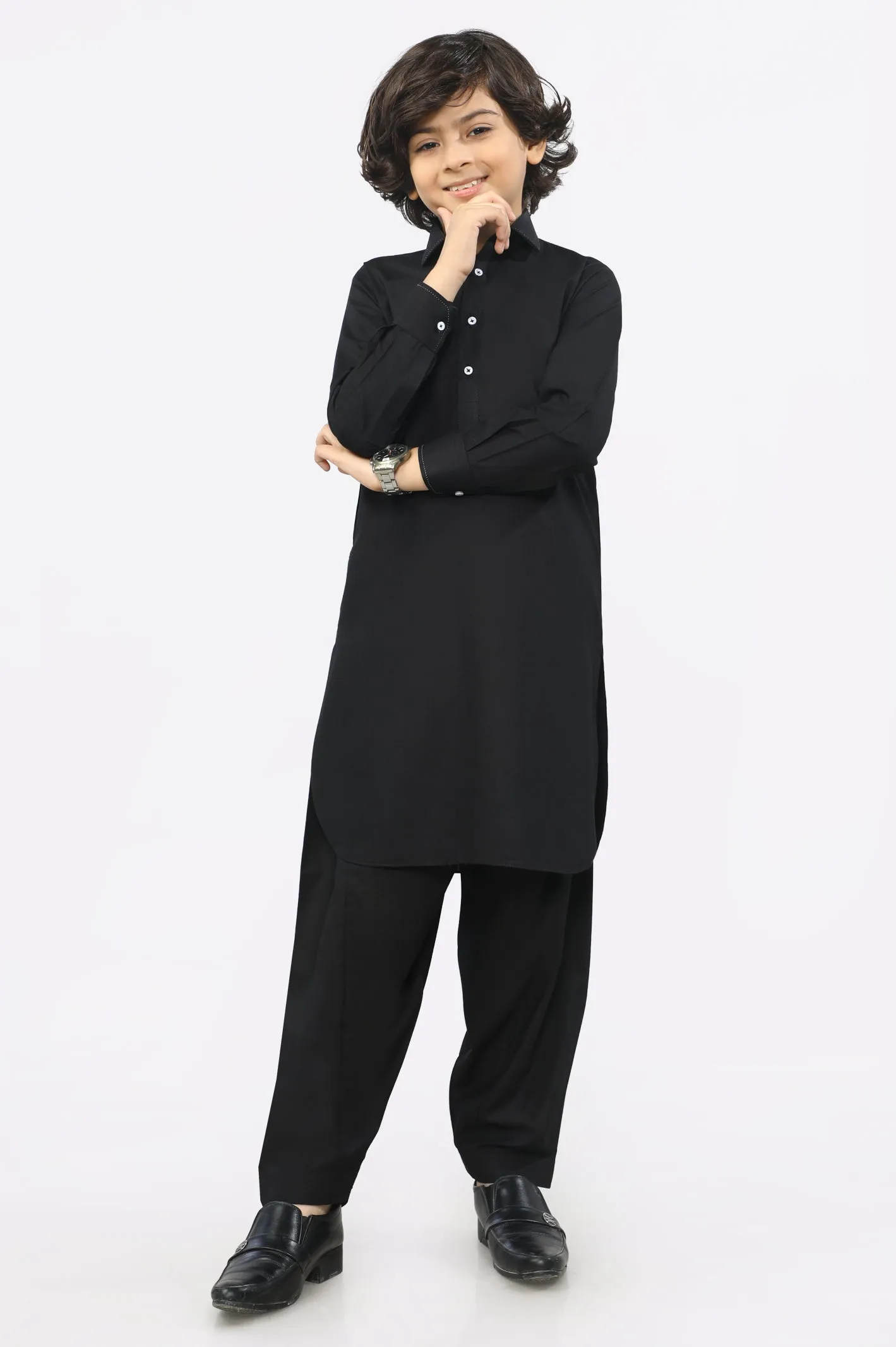 Black Boys Shalwar Suit