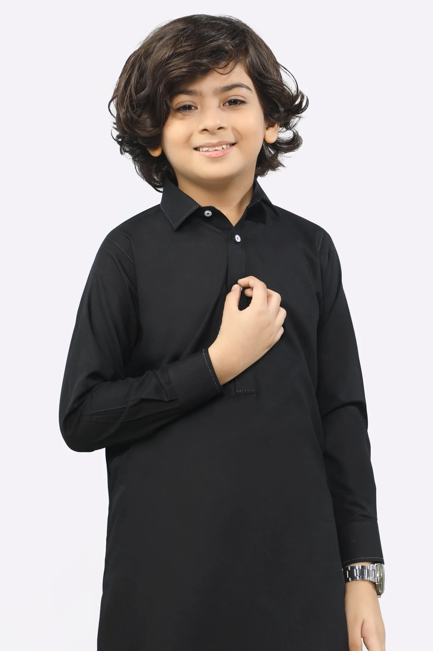 Black Boys Shalwar Suit