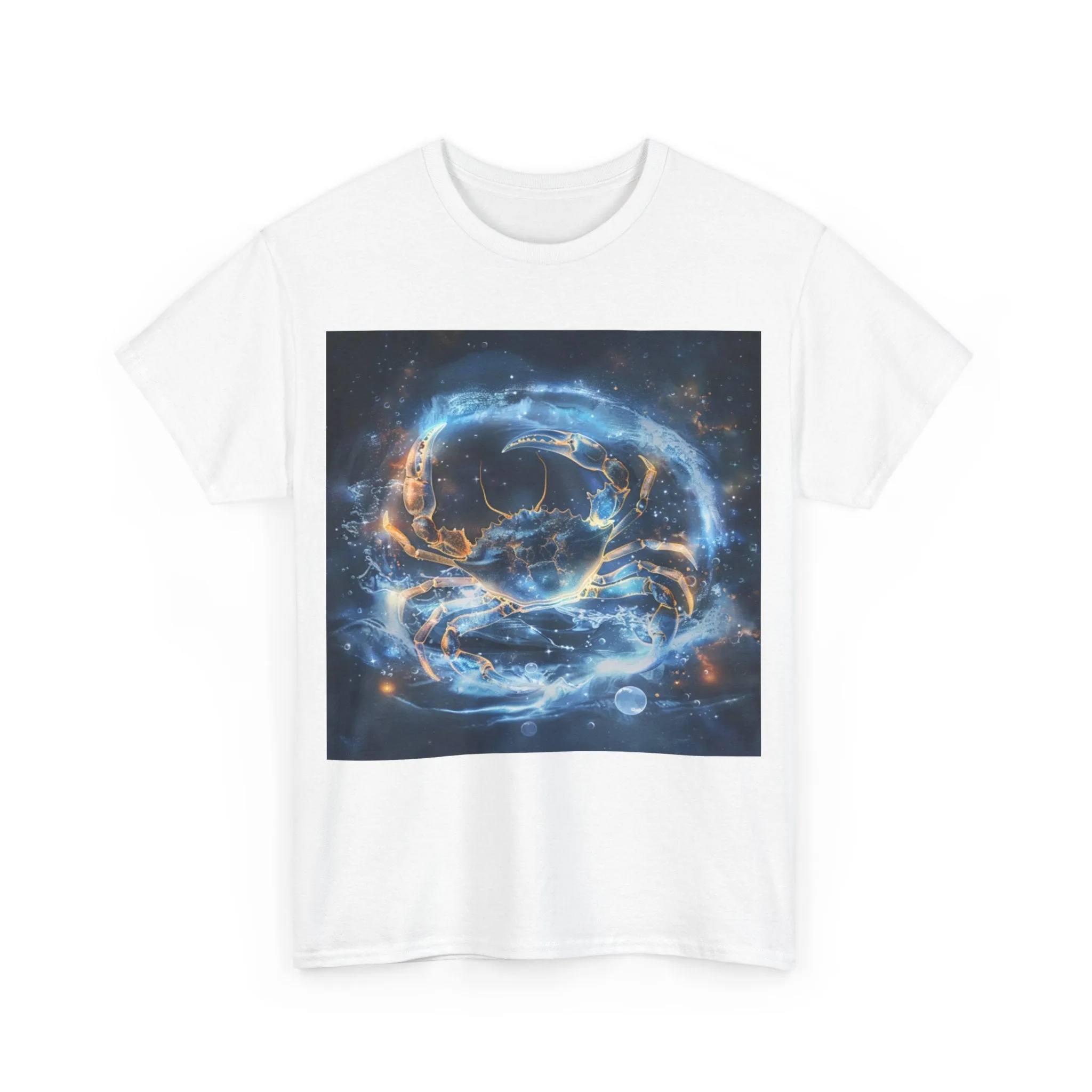 Cancer zodiac Unisex Heavy Cotton Tee