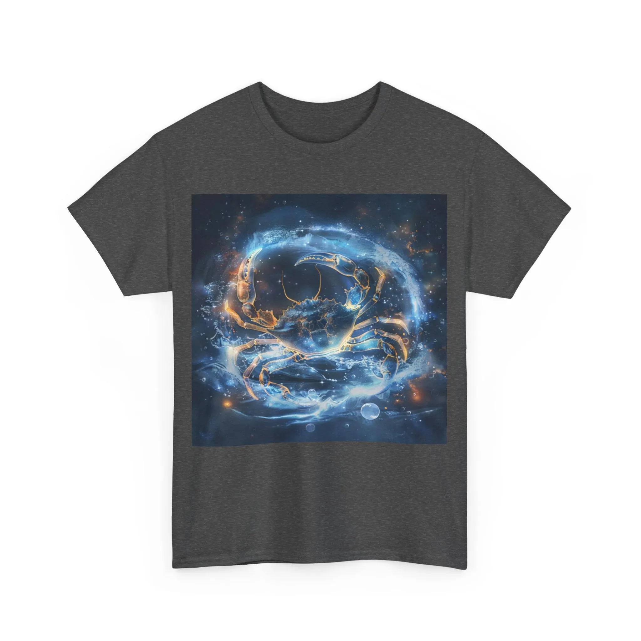 Cancer zodiac Unisex Heavy Cotton Tee