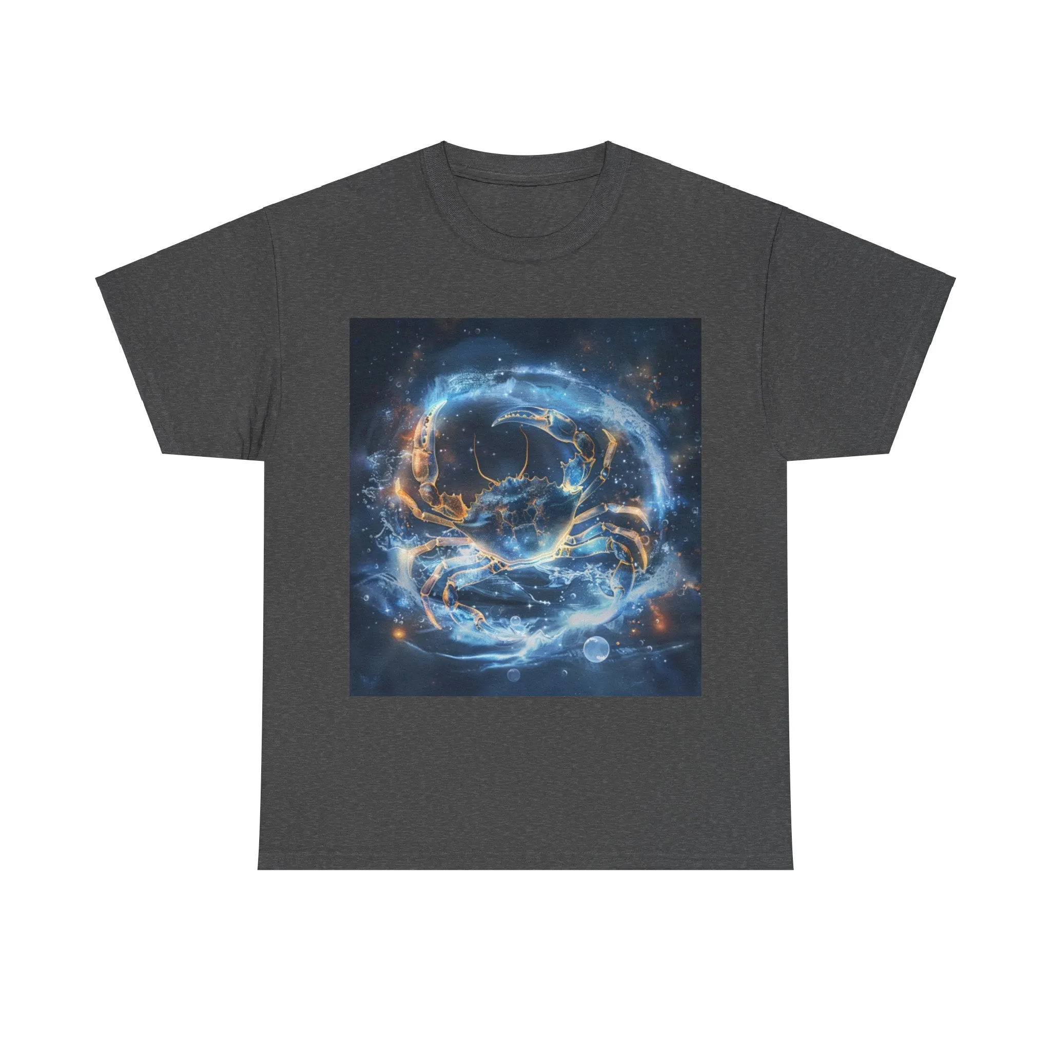 Cancer zodiac Unisex Heavy Cotton Tee