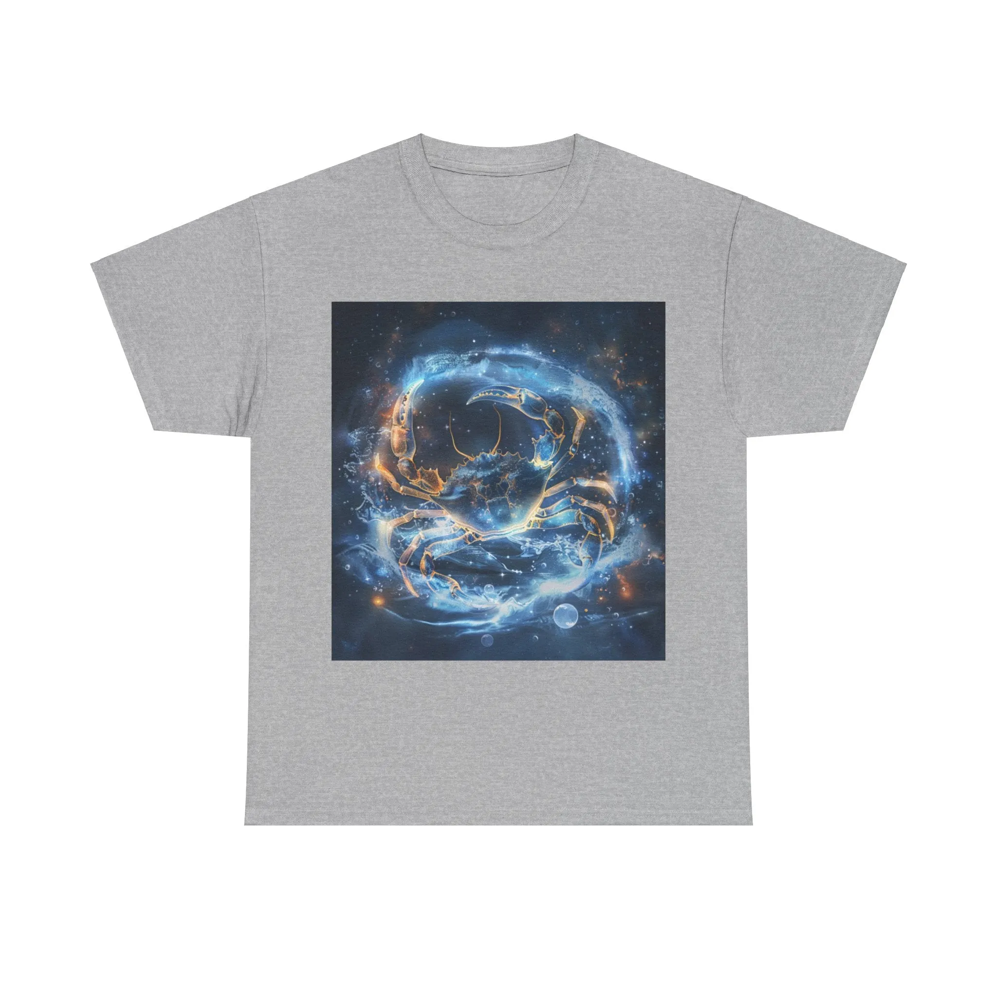 Cancer zodiac Unisex Heavy Cotton Tee