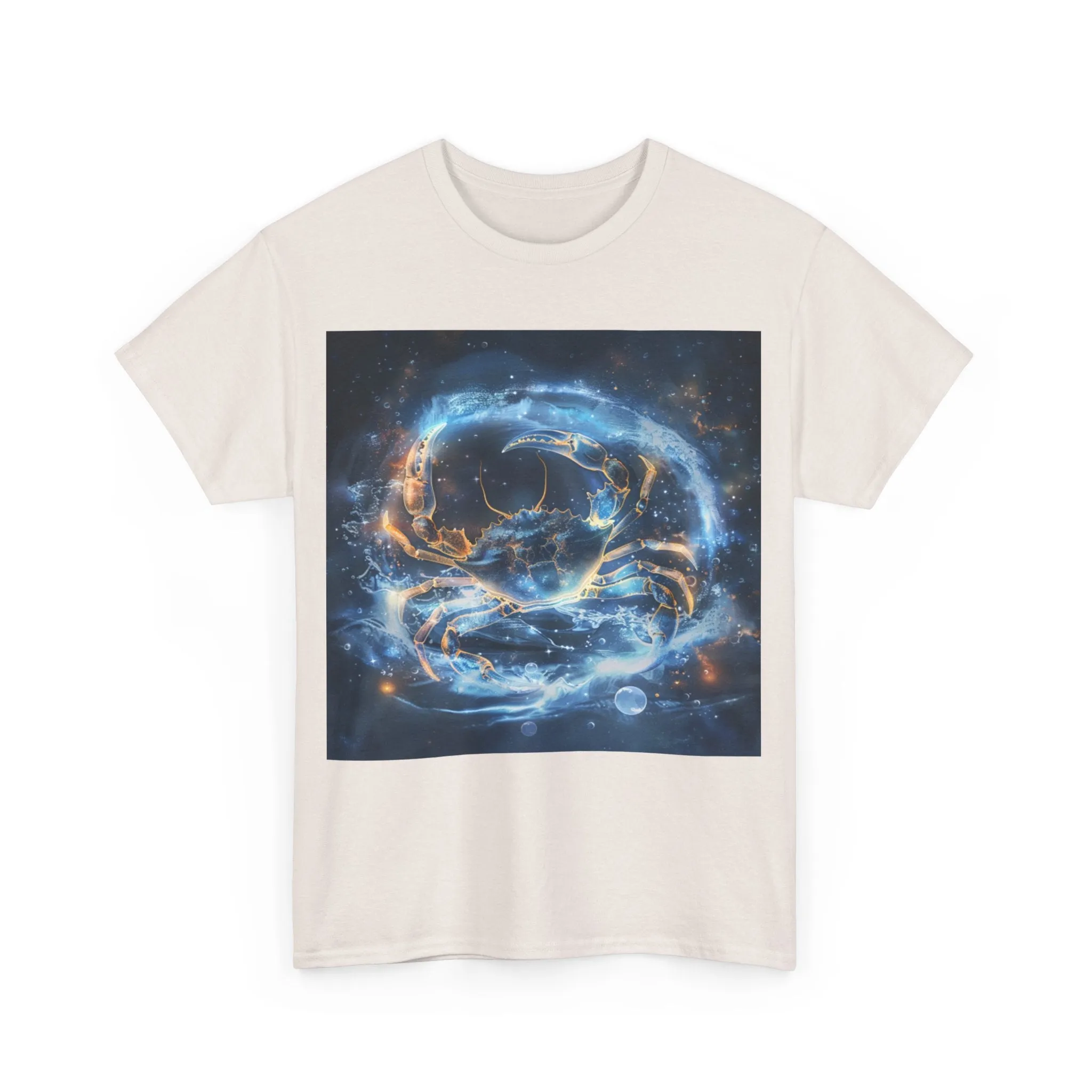 Cancer zodiac Unisex Heavy Cotton Tee