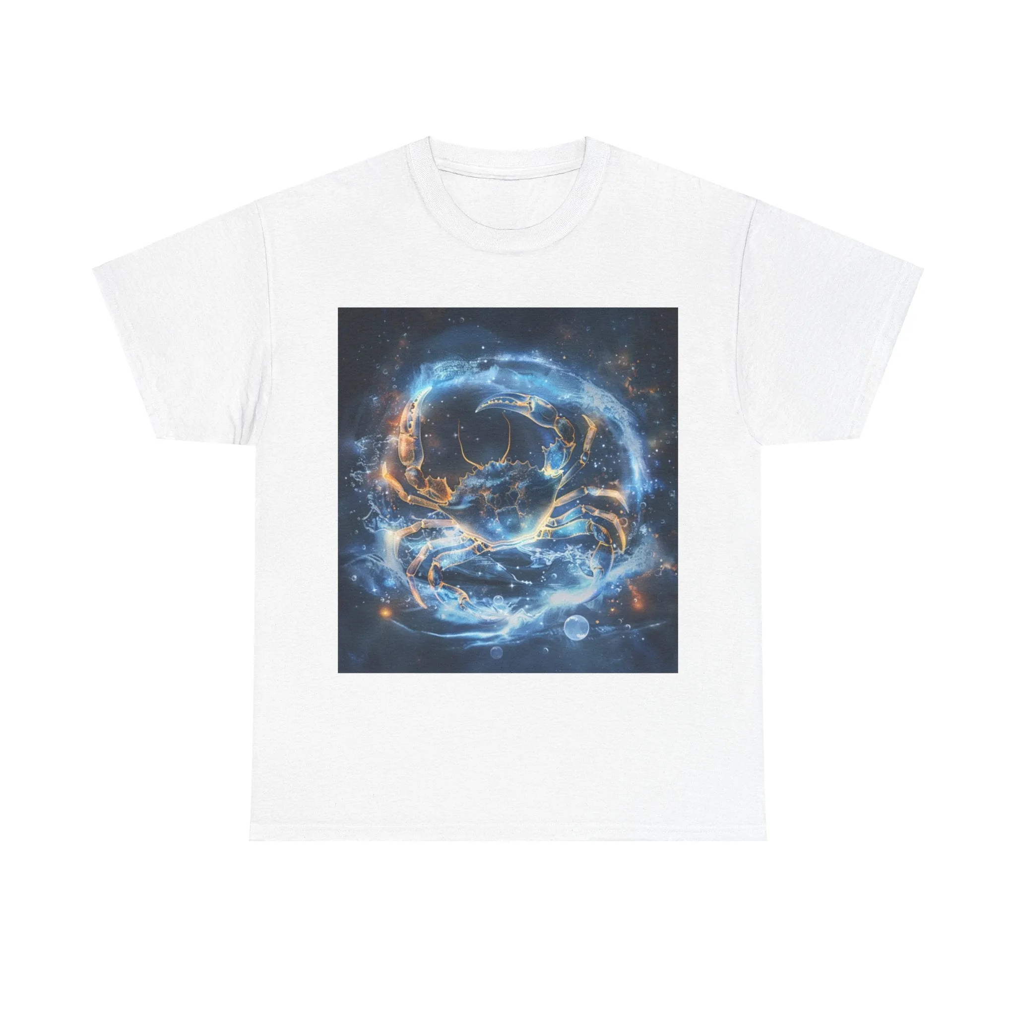 Cancer zodiac Unisex Heavy Cotton Tee