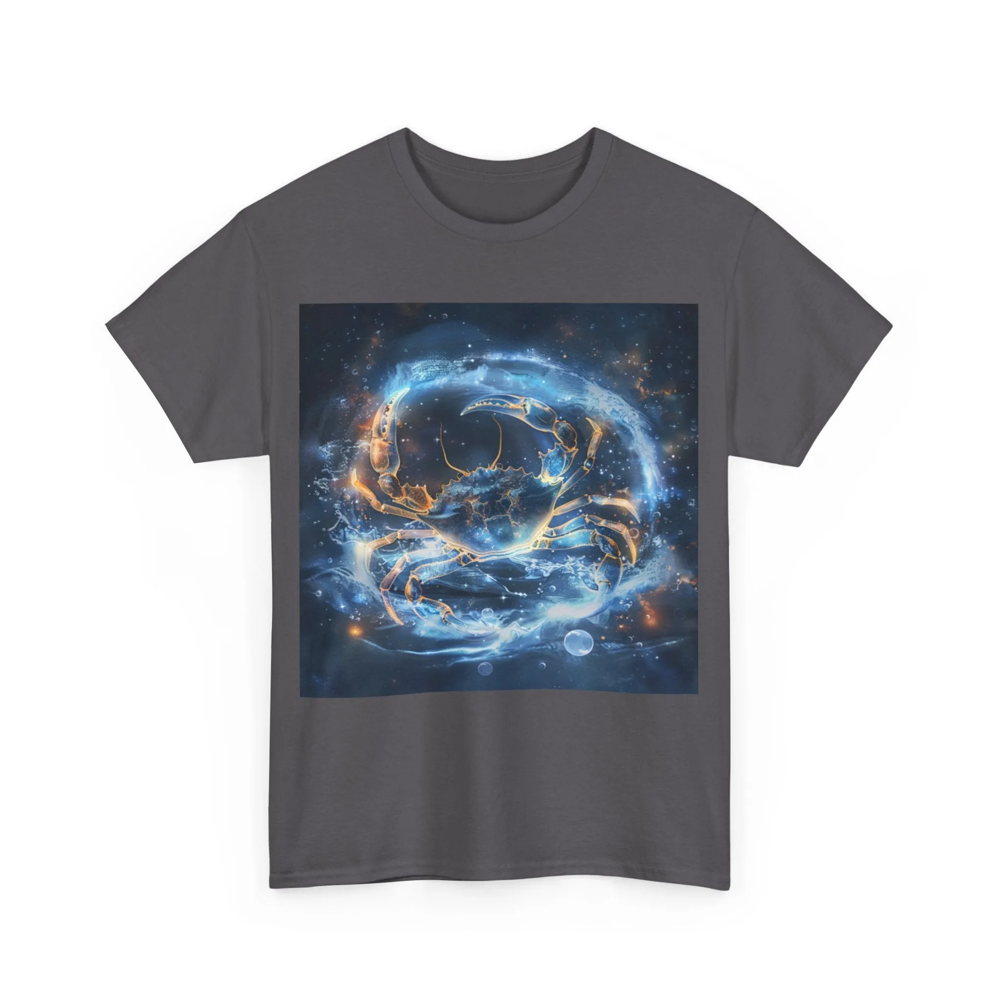 Cancer zodiac Unisex Heavy Cotton Tee