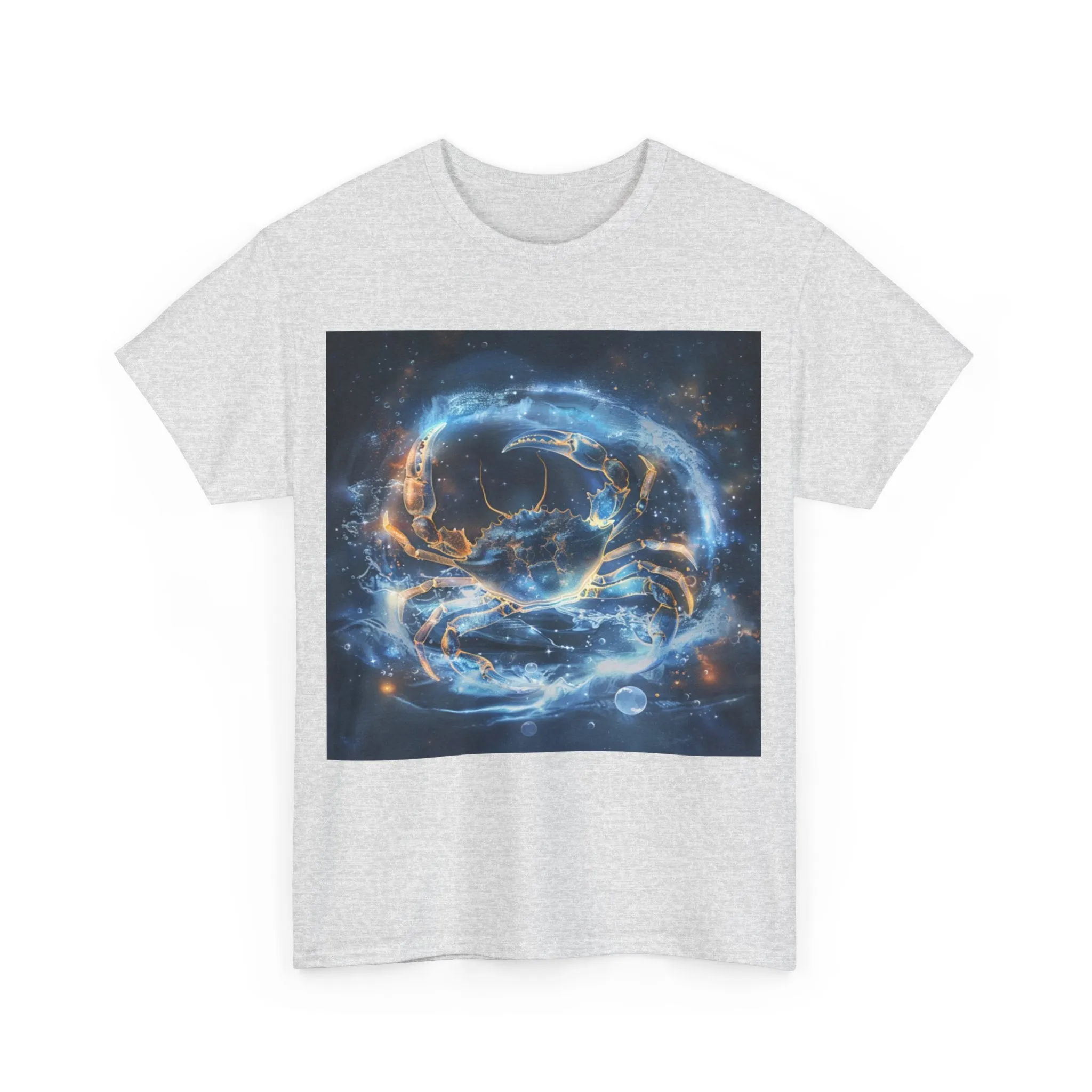 Cancer zodiac Unisex Heavy Cotton Tee