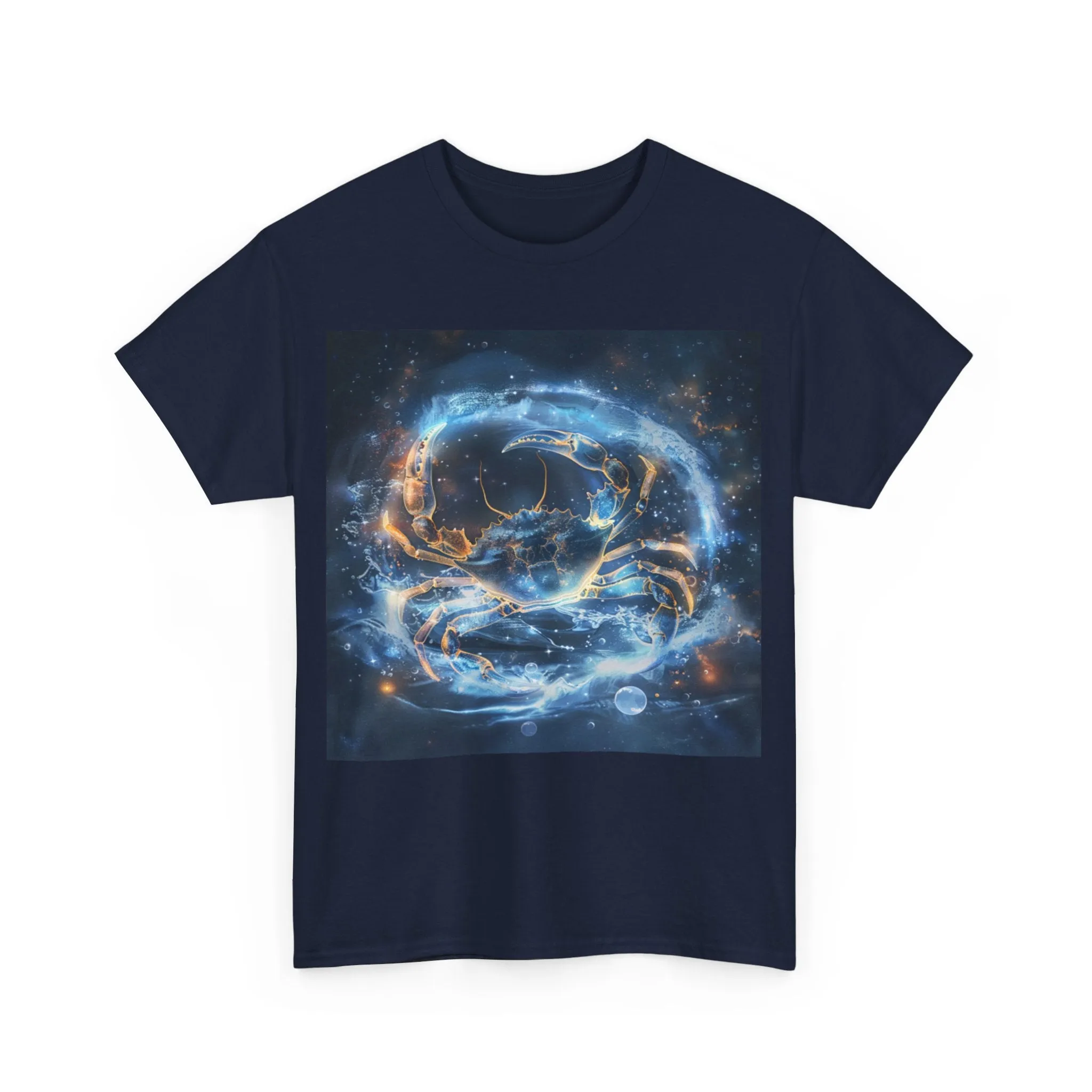 Cancer zodiac Unisex Heavy Cotton Tee