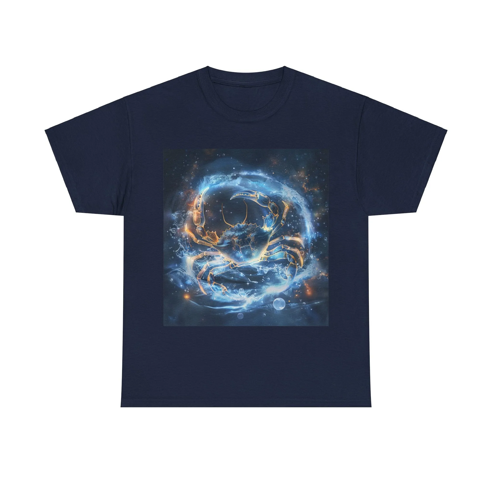 Cancer zodiac Unisex Heavy Cotton Tee