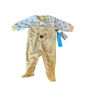 Disney Winnie The Pooh Fleece Onesie (9 - 12 months) | Brand New