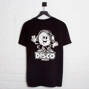 Double Dip Back Print - Tshirt - Black