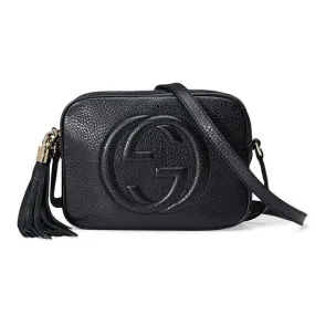 Gucci Soho Disco Crossbody Black Leather Shoulder Bag