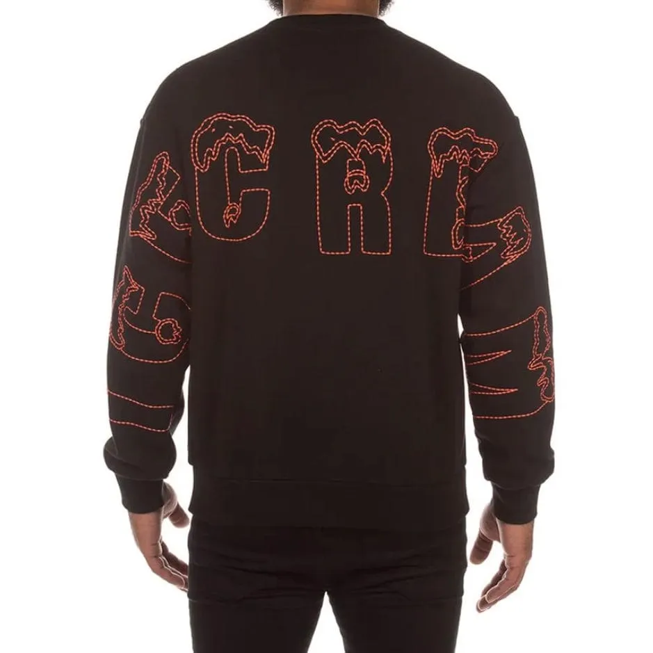 Ice Cream Cone Crewneck (Black) 431-6303