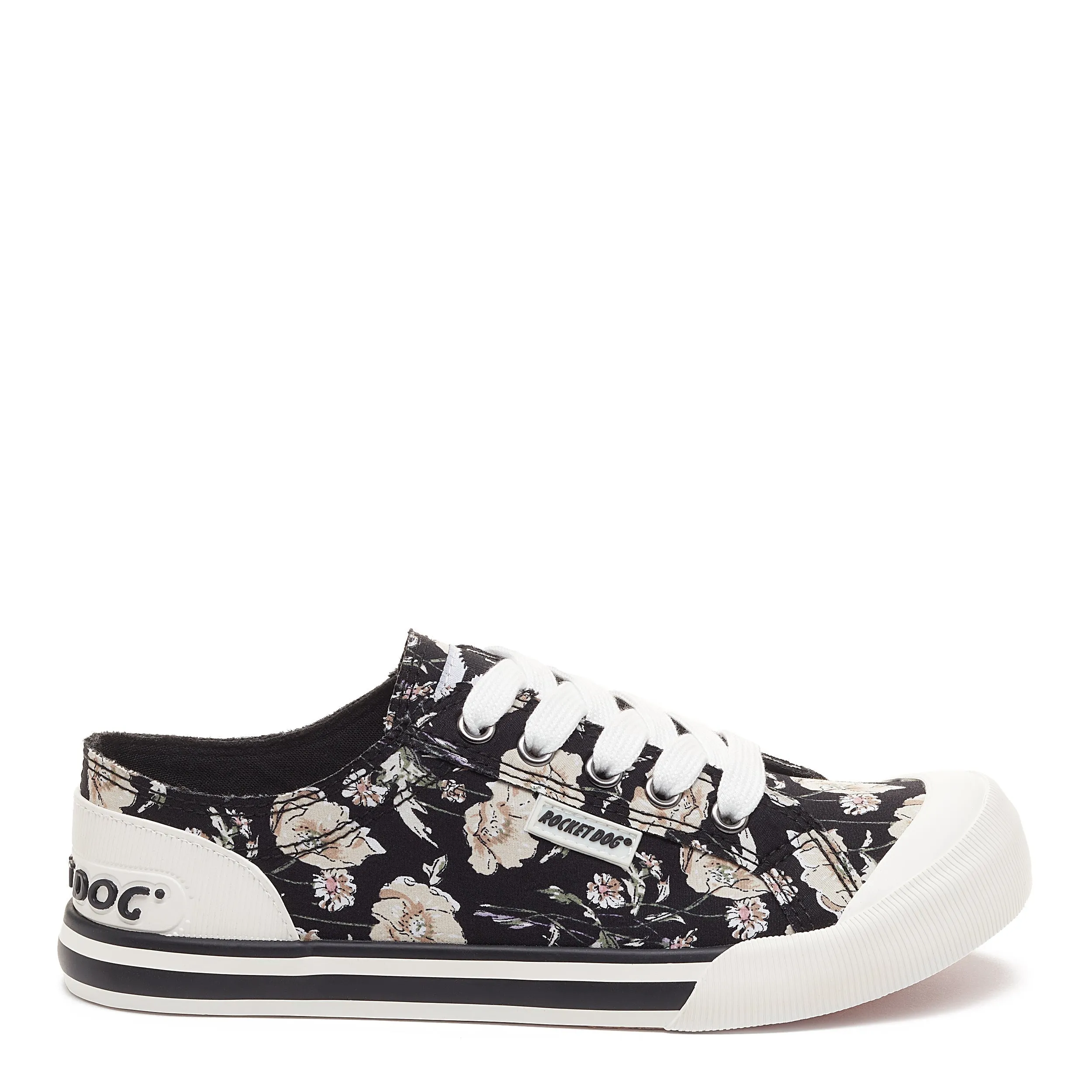 Jazzin Ivory Floral Sneaker