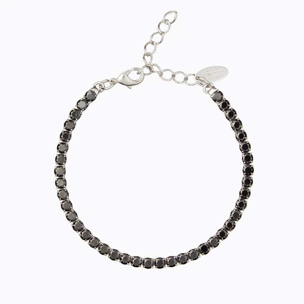 Jet Hematite Bracelet / Jet Hematite