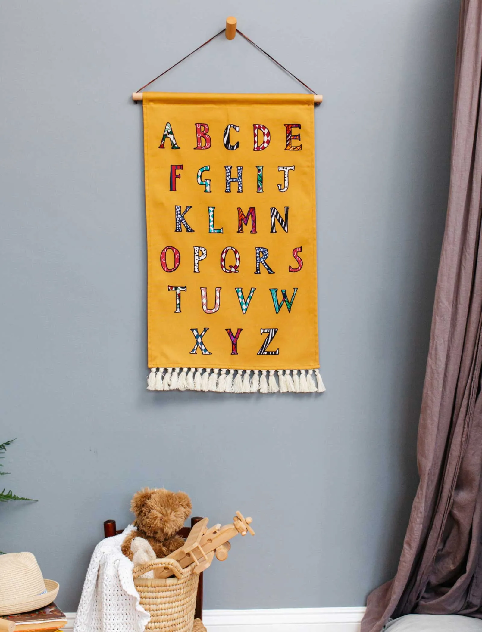 Katie Cardew Alphabet Wall Hanging