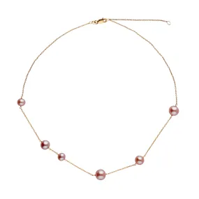 Luna Collection Lavender Freshadama Pearl Necklace