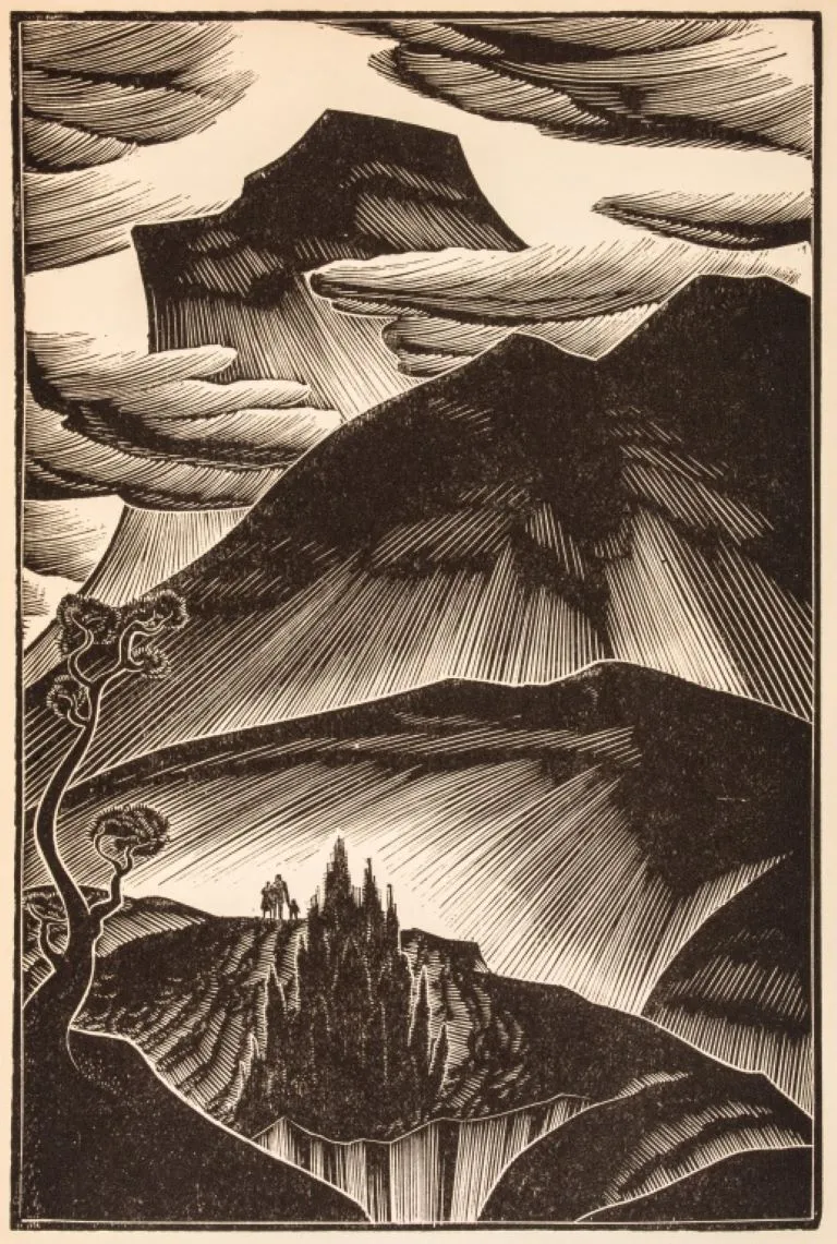 Lynd Ward "Gods' Man" Woodblock Prints, 4