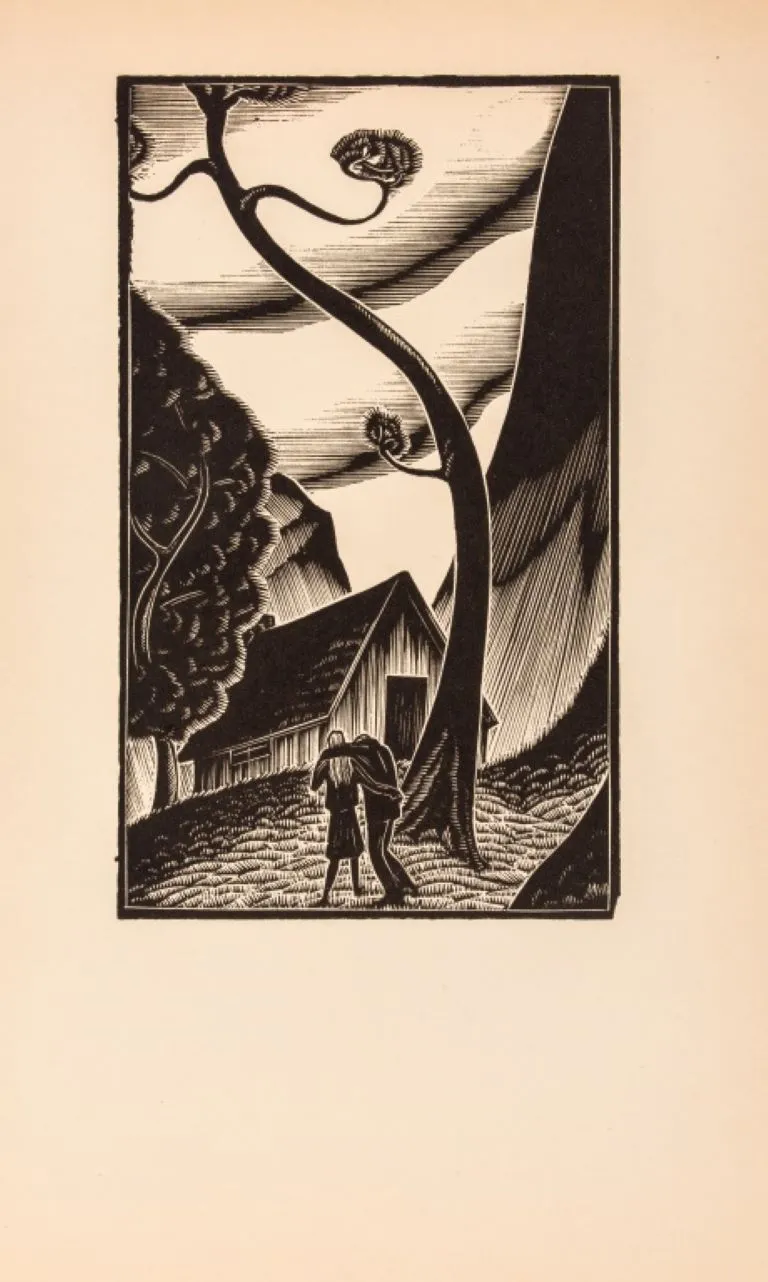 Lynd Ward "Gods' Man" Woodblock Prints, 4