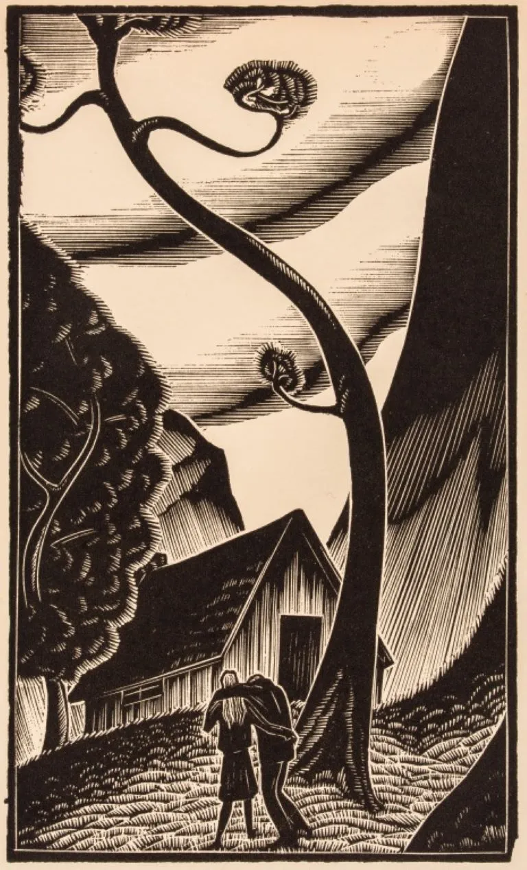 Lynd Ward "Gods' Man" Woodblock Prints, 4