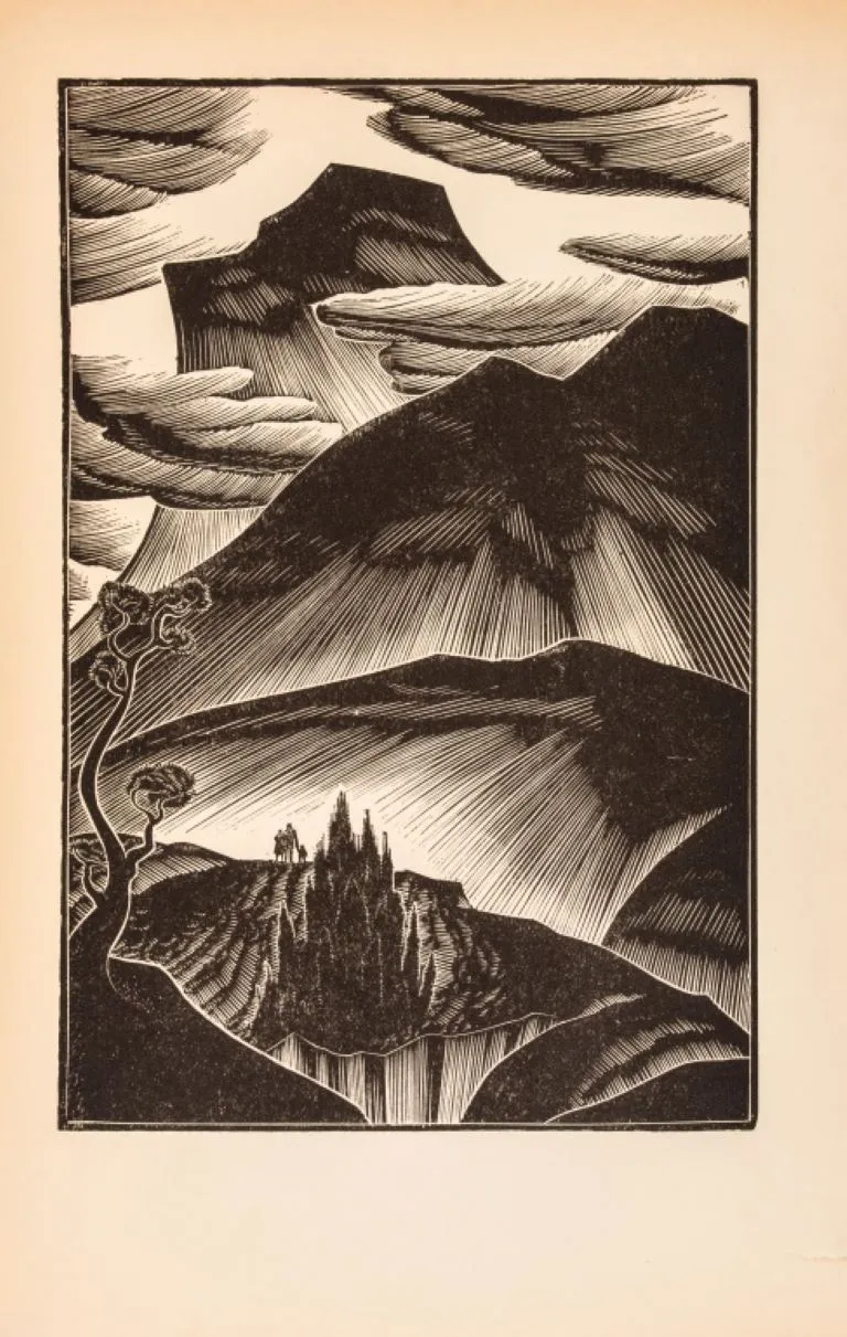 Lynd Ward "Gods' Man" Woodblock Prints, 4