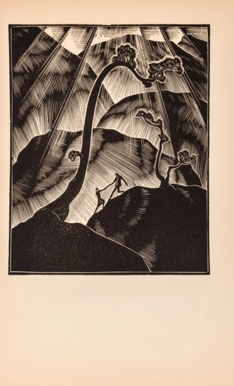 Lynd Ward "Gods' Man" Woodblock Prints, 4