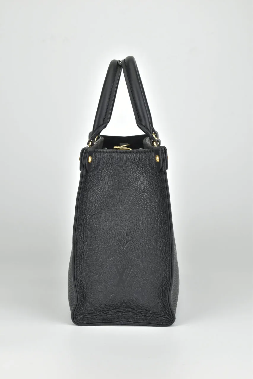 M45653 OnTheGo PM Monogram Black Empreinte Leather