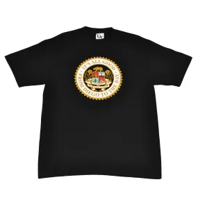 Mens Cali Assembly Seal T-Shirt Black