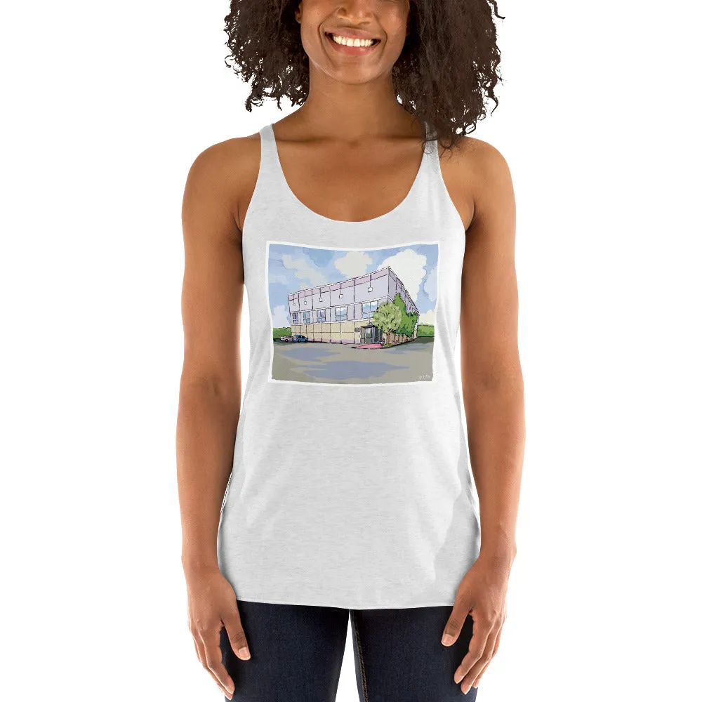 Pam's Painting Women's Racerback Tank