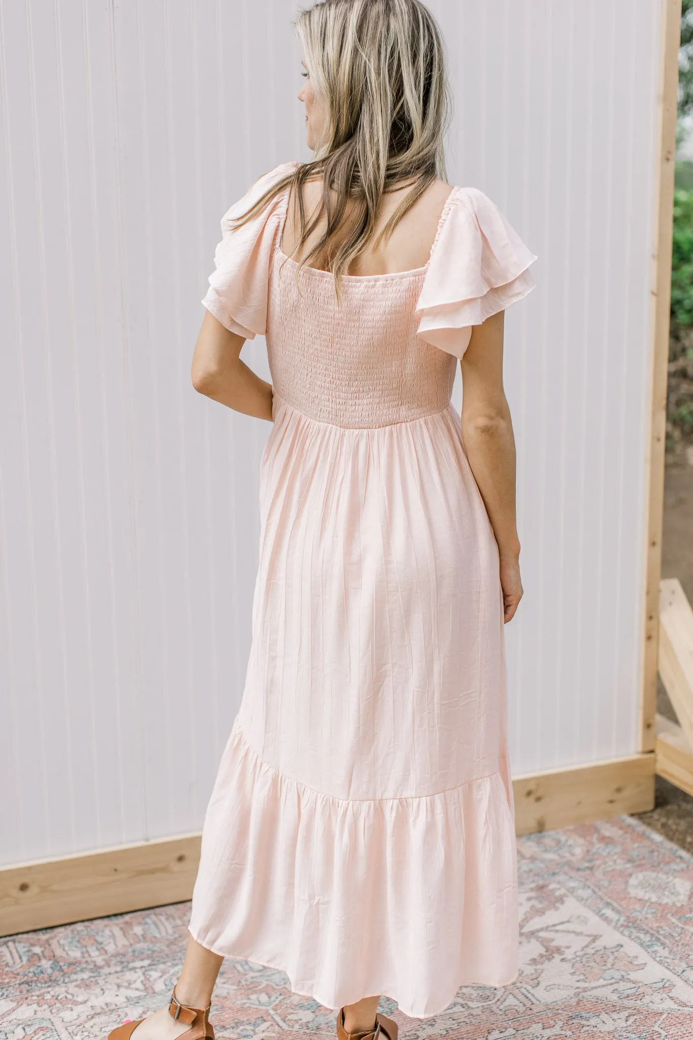 Peach Blush Dress