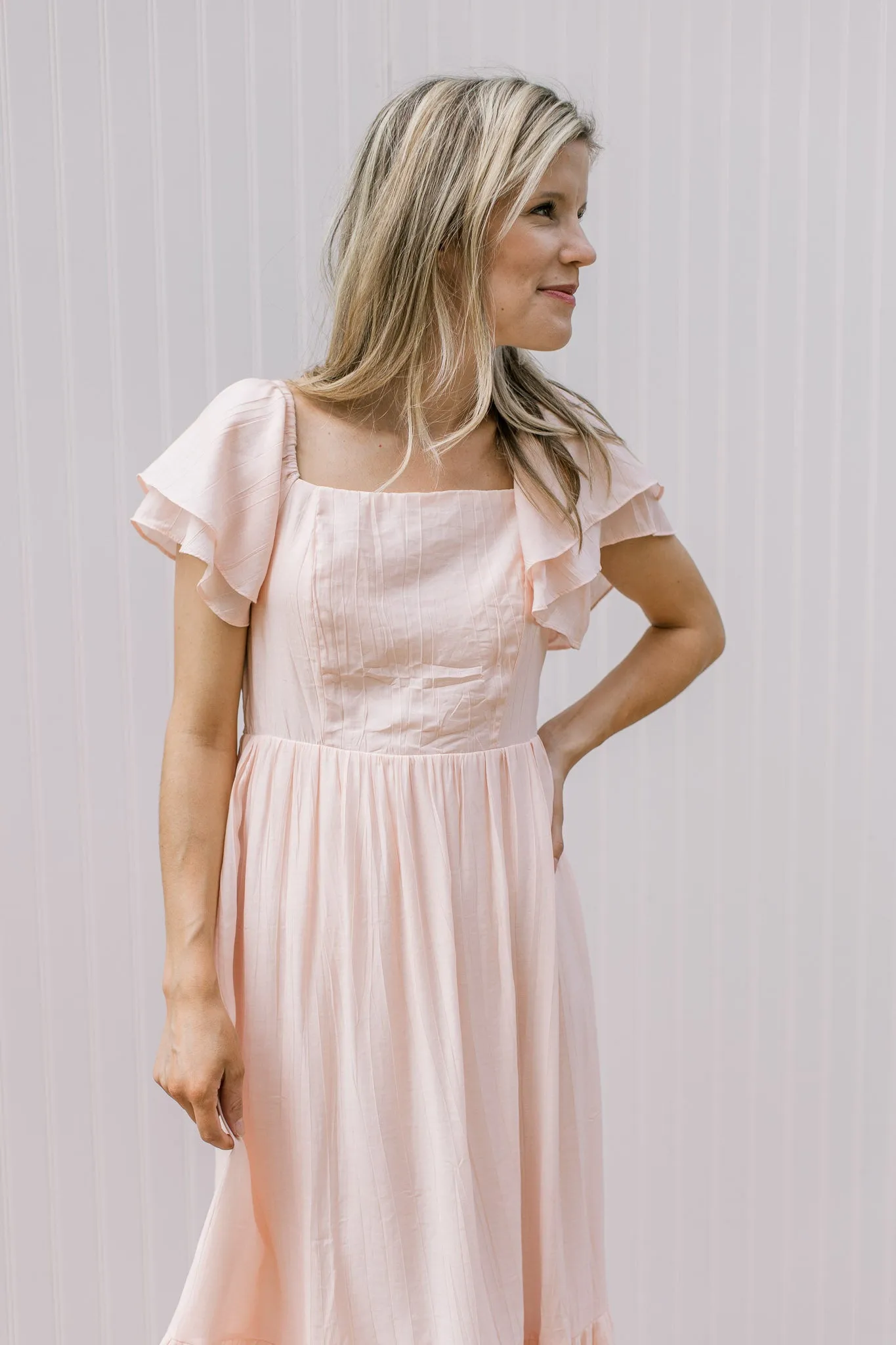 Peach Blush Dress