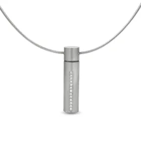 PT1004L B.Tiff Personalized Oil Diffuser Stainless Steel Pendant Necklace