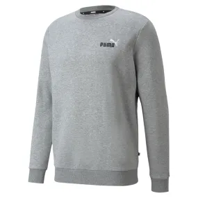 Puma Crewneck sweatshirt with small logo ESS  Embroidery Logo Crew FL 589249 03 Medium Gray Heather