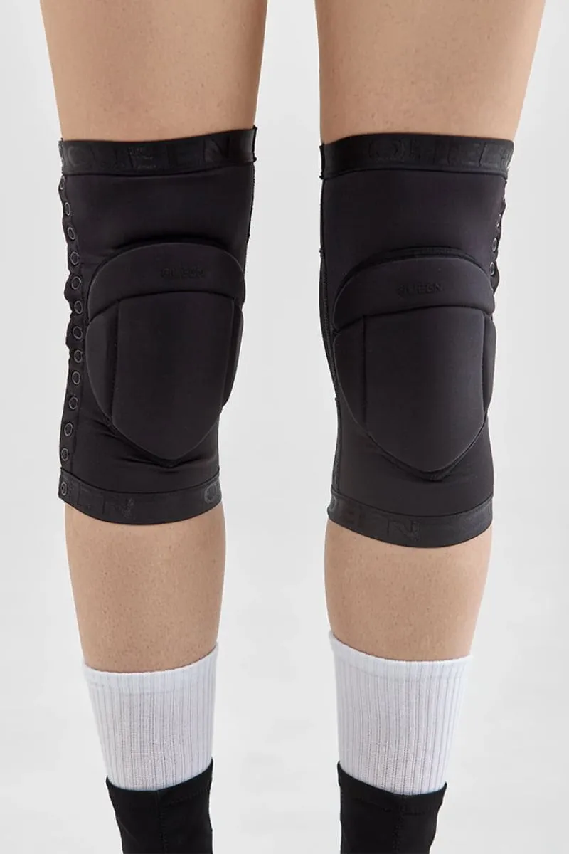 Queen High Matter Knee Pads - Sleek Black