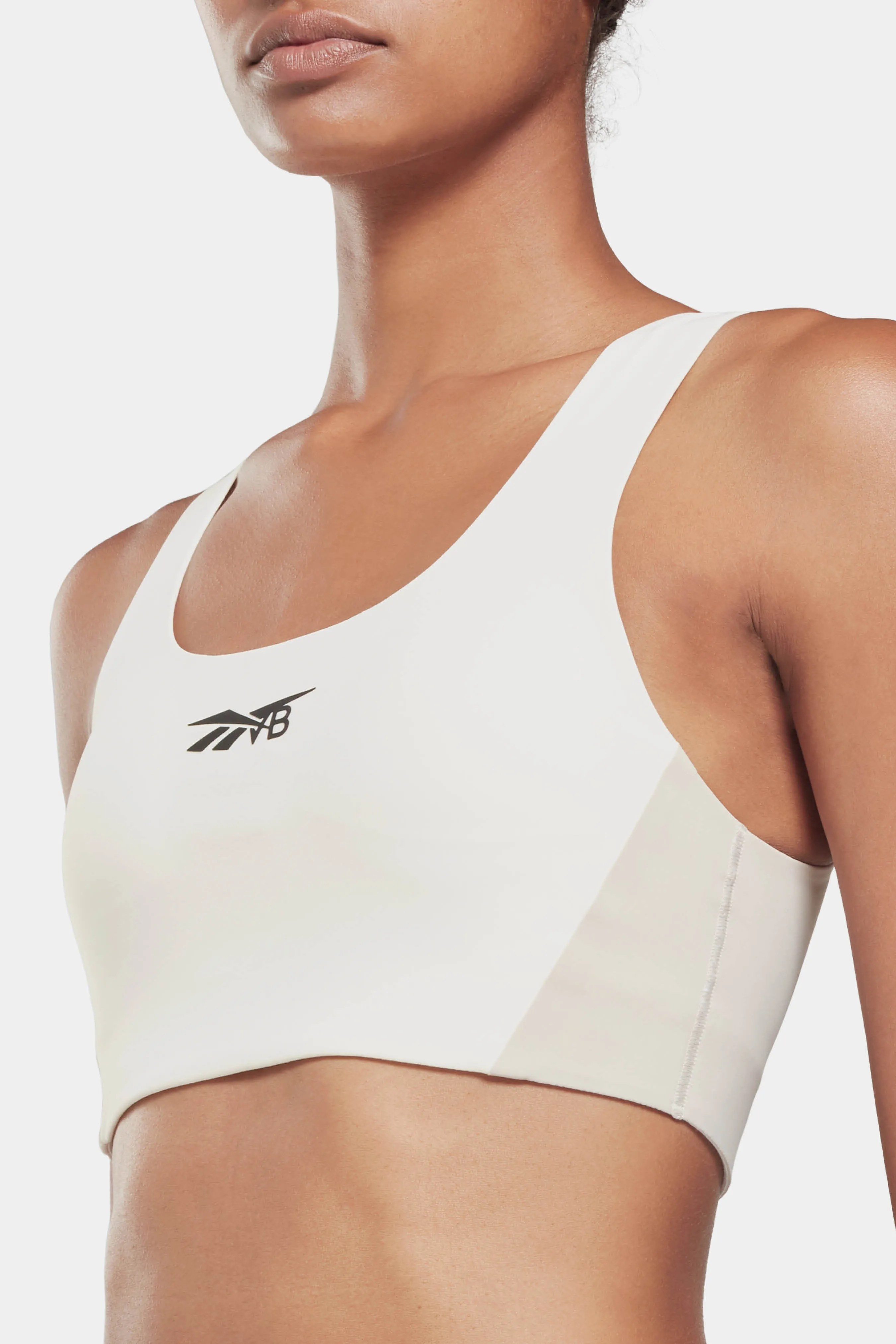 Reebok x VB Bonded Sports Bra in White