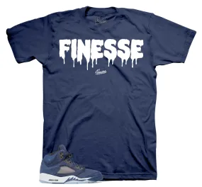 Retro 5 Midnight Navy Finesse Shirt