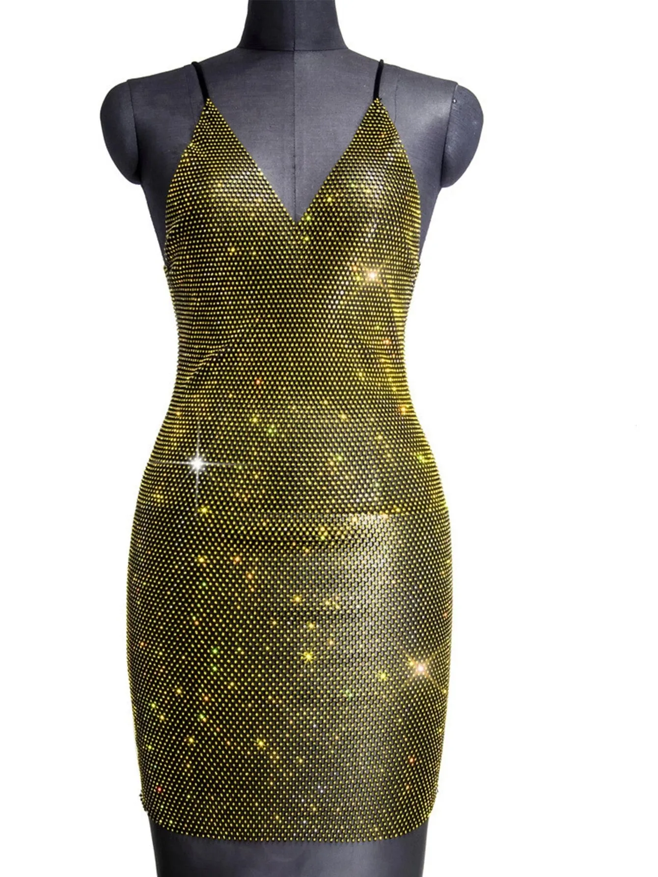 SPARKLE GREEN DRESS