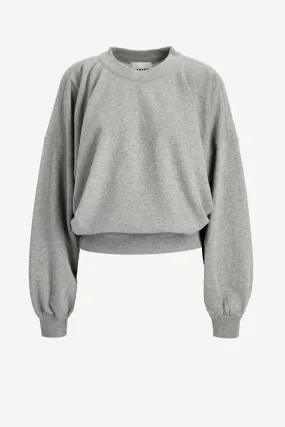 Sweatshirt Sheila in Grau