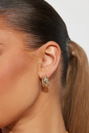 Tina Hoop Earrings - Gold