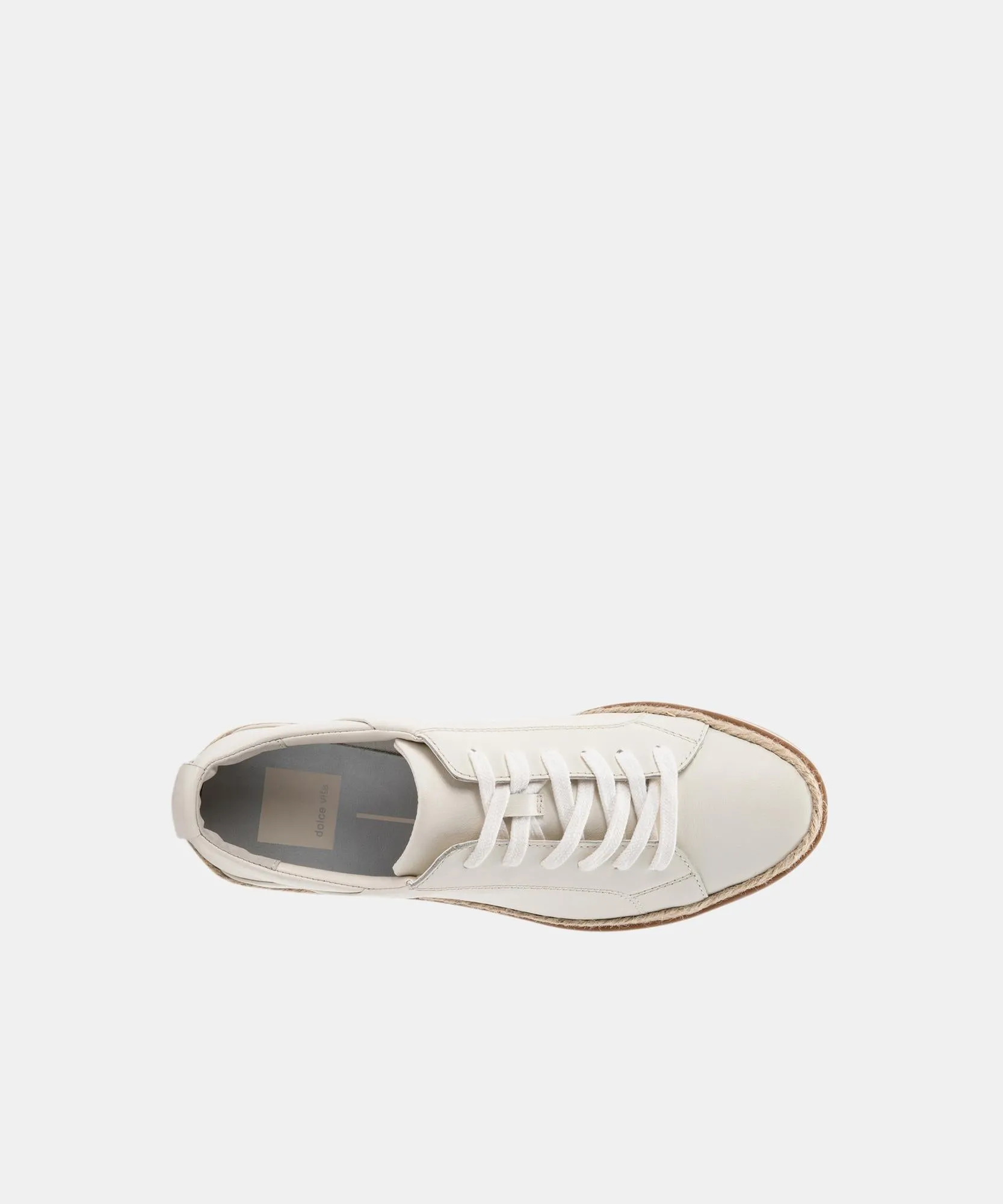 TINLEY SNEAKERS WHITE LEATHER - re:vita