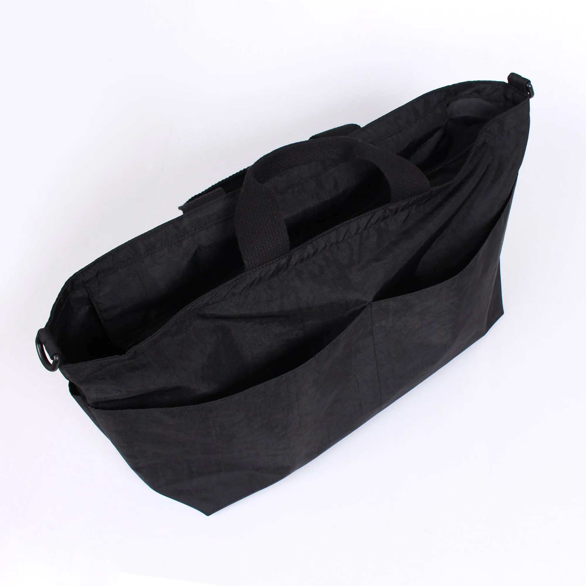 tote bag / packable / black