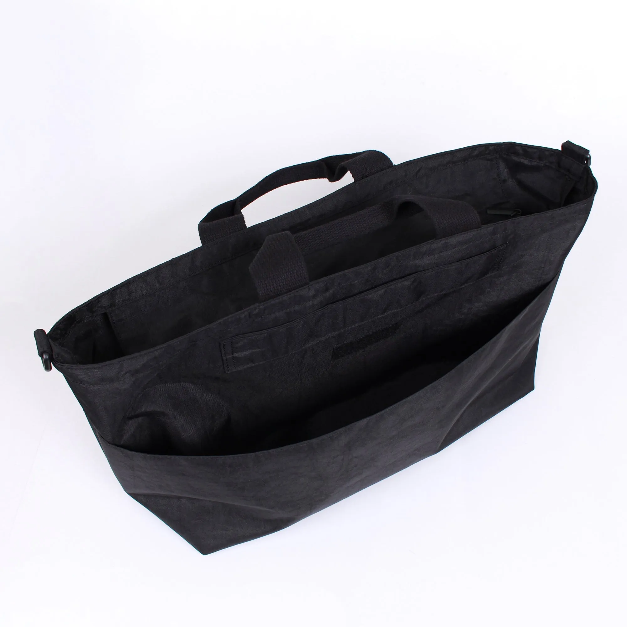 tote bag / packable / black