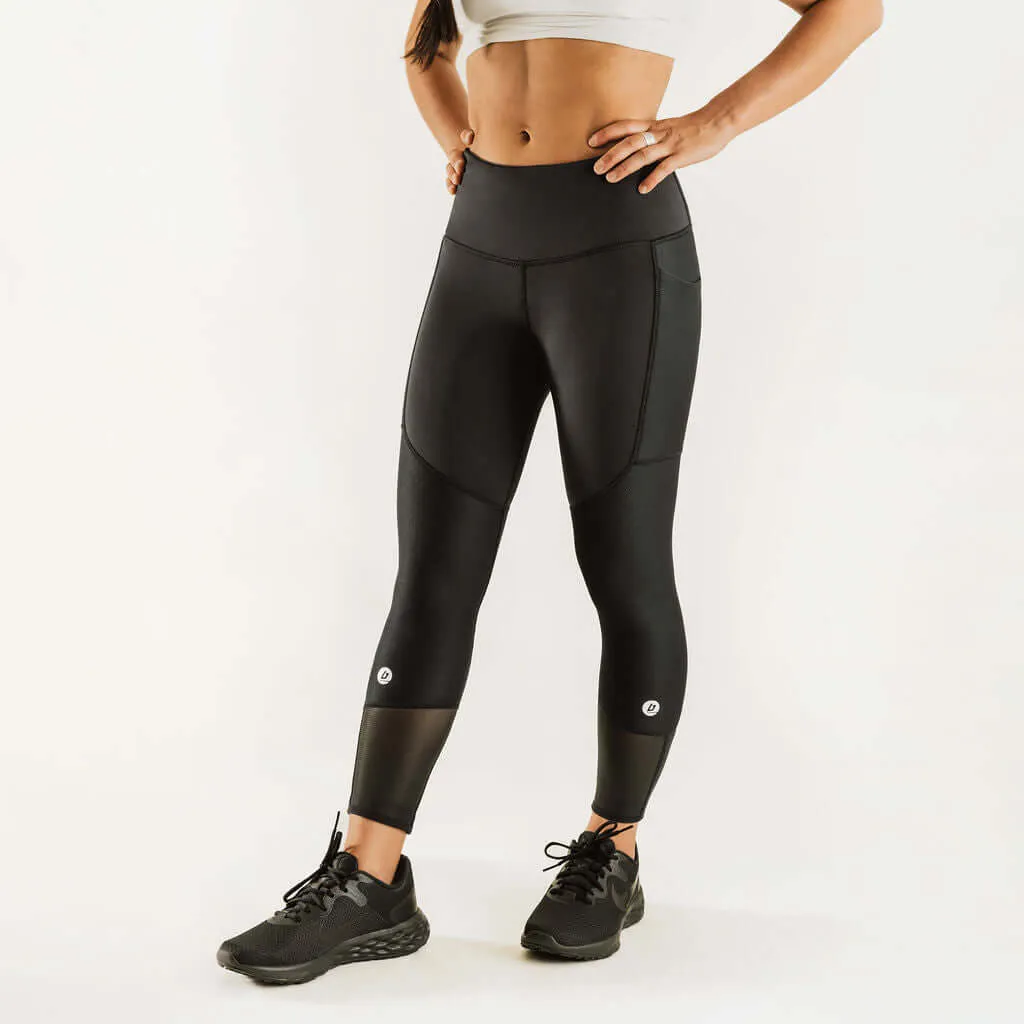 Women's KS1 Vent | 7/8 Knee Support Compression Pants