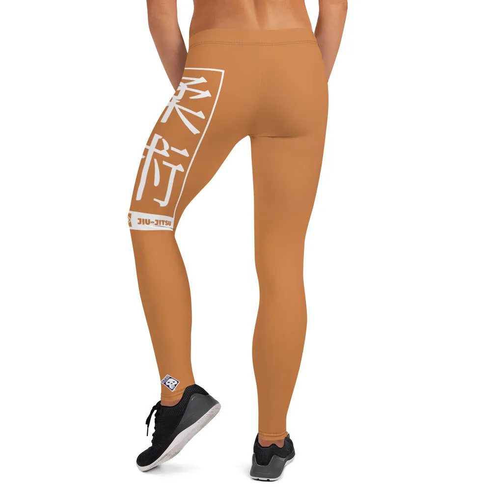 Women's Yoga Pants Workout Leggings For Jiu Jitsu 007 - Raw Sienna