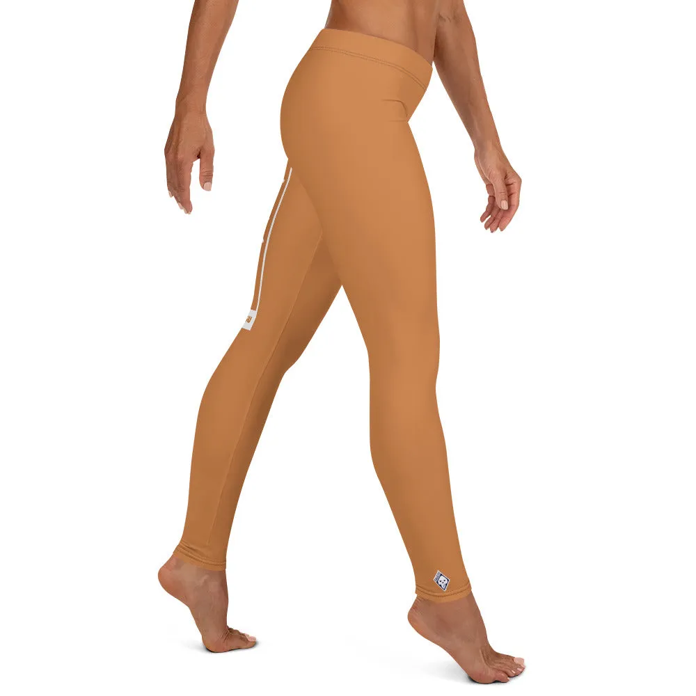 Women's Yoga Pants Workout Leggings For Jiu Jitsu 007 - Raw Sienna