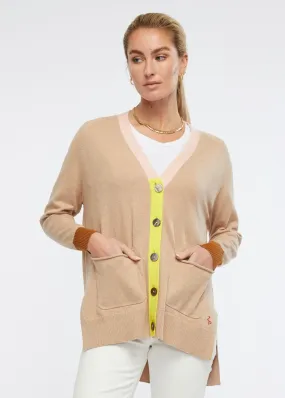 Zaket & Plover - Collage Cardi - Beige